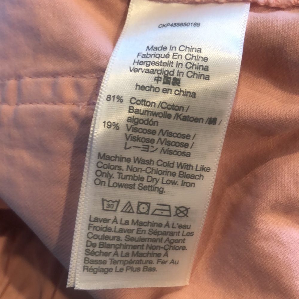 Madewell || NWT || Belclaire Baggy Primrose Pink Pull-On Shorts - Picture 10 of 10